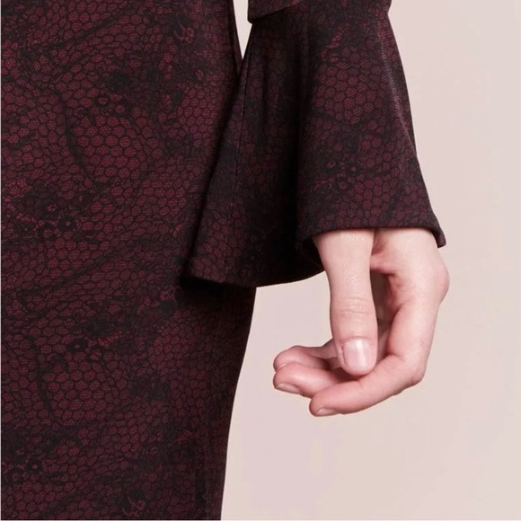 Michael Kors Shift Dress With Bell Cuffs Size Large - Picture 8 of 9